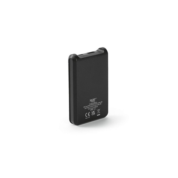 Ampx Powerbank 6000mAh personnalisable – Batterie externe compacte USB A et USB C pour déplacements professionnels – BCM Goodies