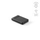 Ampx Powerbank 6000mAh personnalisable – Batterie externe compacte USB A et USB C pour déplacements professionnels – BCM Goodies