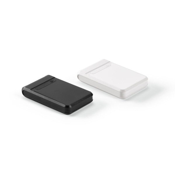 Ampx Powerbank 6000mAh personnalisable – Batterie externe compacte USB A et USB C pour déplacements professionnels – BCM Goodies