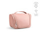 Trousse de toilette Shanghai en cuir recyclé – Accessoire de voyage éco-responsable pour entreprises et cadeaux d’affaires