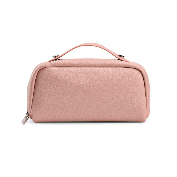 Trousse de toilette Macao en cuir recyclé avec compartiments spacieux et fermeture éclair – Accessoire de voyage BCM Goodies