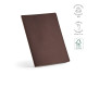 Carnet Bronte A4 en carton recyclé personnalisé – 160 pages ivoire, couverture durable, 13 couleurs, BCM Goodies