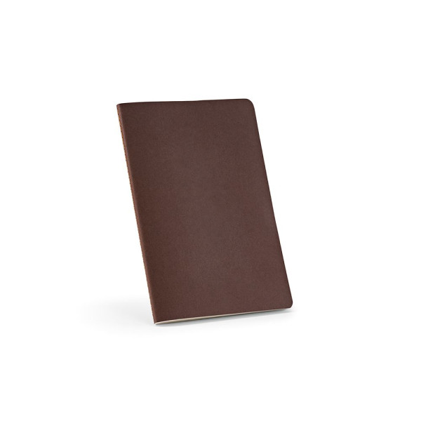 Carnet personnalisable Bronte A5 avec couverture recyclée – 160 pages, 13 couleurs, communication d’entreprise – BCM Goodies