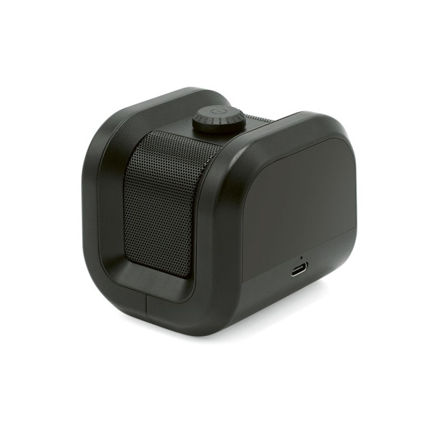 Boomz Speaker personnalisable – Haut-parleur publicitaire pour communication d’entreprise B2B
