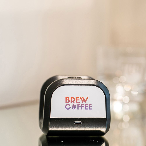 Boomz Speaker personnalisable – Haut-parleur publicitaire pour communication d’entreprise B2B