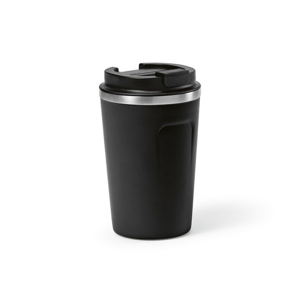 Gobelet de voyage en acier inoxydable recyclé Limpopo Travel Cup 490 ml – Isotherme, écologique et facile à nettoyer
