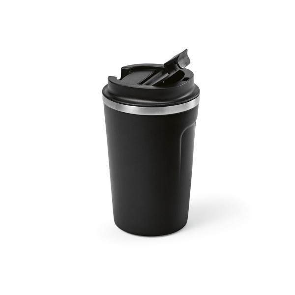 Gobelet de voyage en acier inoxydable recyclé Limpopo Travel Cup 490 ml – Isotherme, écologique et facile à nettoyer