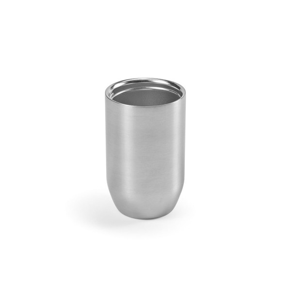 Gobelet isotherme personnalisable Okavongo Travel Cup en acier recyclé – Objet publicitaire pratique pour entreprises