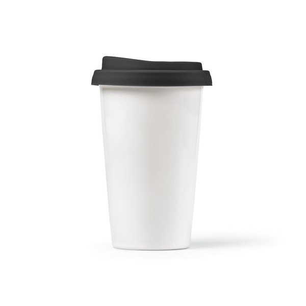 Tasse de voyage Tagus Travel Cup 300 ml en céramique avec couvercle silicone – BCM Goodies