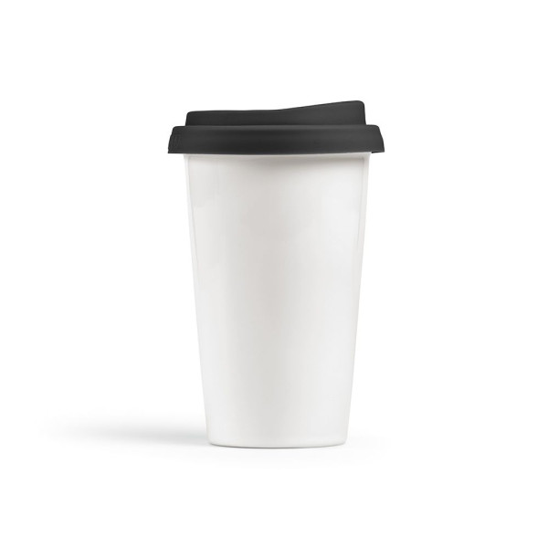 Tasse de voyage Tagus Travel Cup 300 ml en céramique avec couvercle silicone – BCM Goodies