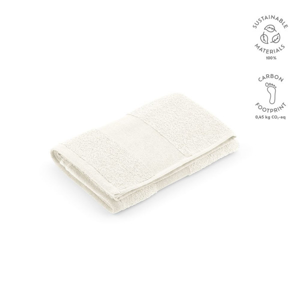Serviette de bain personnalisable Donatello S en coton recyclé – Fabrication Portugal – BCM Goodies