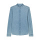 Chemise en denim personnalisable homme Stanley Denim Shirt en coton bio – Goodies d’entreprise BCM Goodies