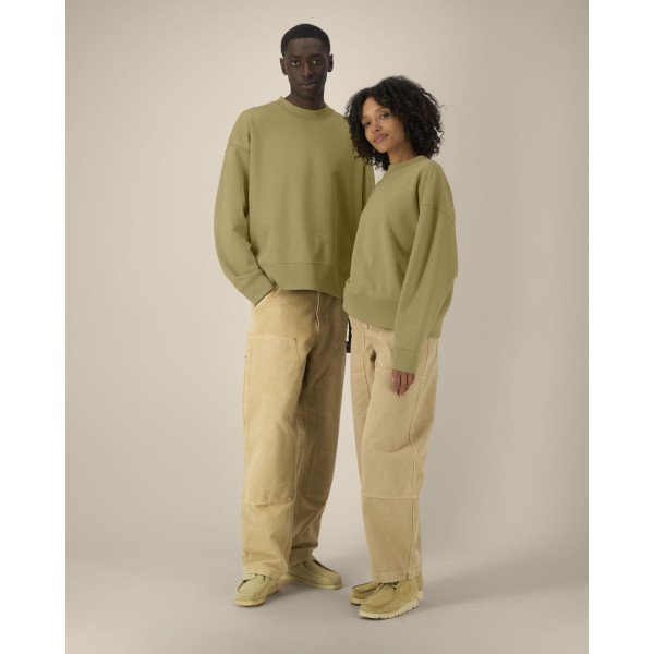 Sweatshirt à col rond Ryler personnalisable pour communication d'entreprise – BCM Goodies