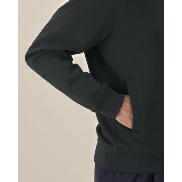 Sweatshirt zippé personnalisable Le Trailer 2.0 pour entreprises et associations – BCM Goodies