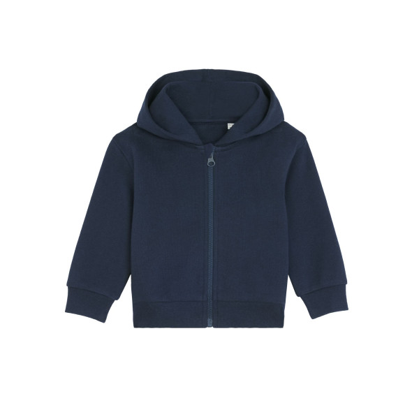 Sweatshirt zippé bébé personnalisable Baby Connector – Goodies d’entreprise écologique BCM Goodies