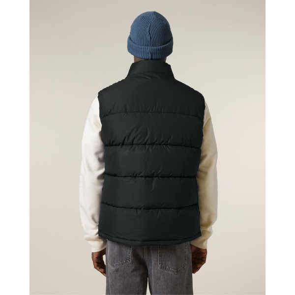 Gilet Puffer Unisexe en Polyester Recyclé – Vêtement Personnalisable pour Entreprises | BCM Goodies