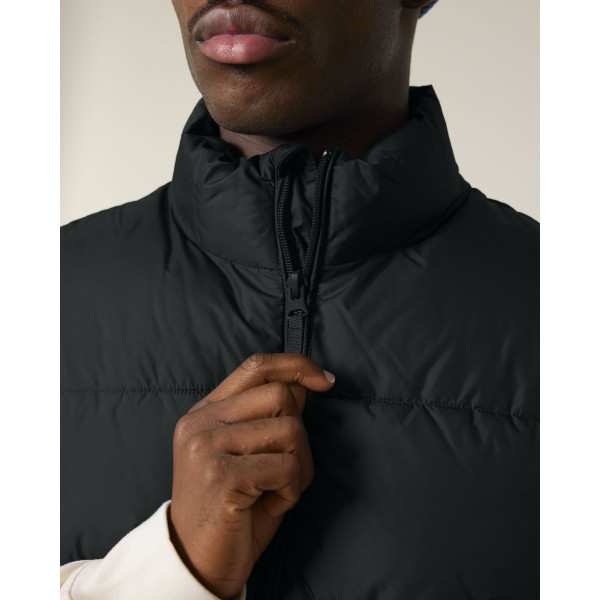 Gilet Puffer Unisexe en Polyester Recyclé – Vêtement Personnalisable pour Entreprises | BCM Goodies
