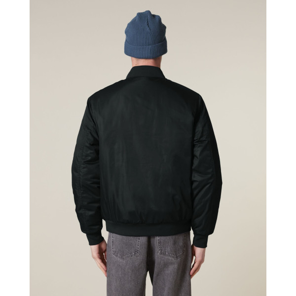 Bomber 2.0 unisexe en polyester recyclé – Veste personnalisable éco-responsable BCM Goodies