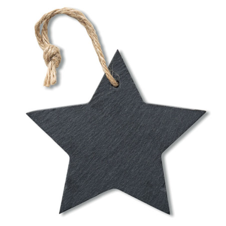 Suspension étoile en ardoise SLATESTAR Personnalisable | BCM Goodies - 2