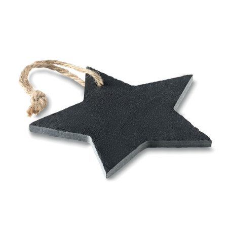Suspension étoile en ardoise SLATESTAR Personnalisable | BCM Goodies - 3