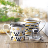 Tasse, soucoupe et infuseur UNIQUE Personnalisable | BCM Goodies - 1