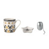 Tasse, soucoupe et infuseur UNIQUE Personnalisable | BCM Goodies - 4