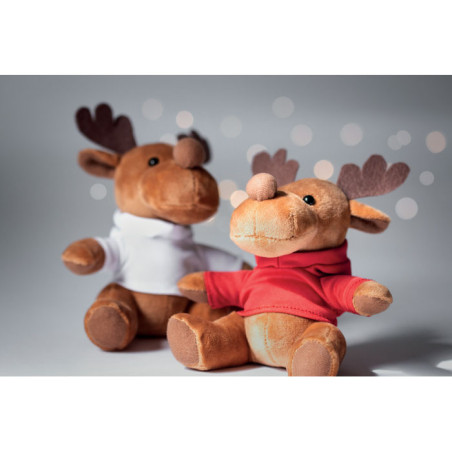 Renne en peluche avec capuche RUDOLPH Personnalisable | BCM Goodies - 1