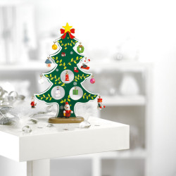 Sapin de Noël de décoration WOODTREE Personnalisable | BCM Goodies - 1