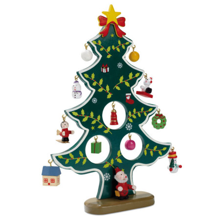 Sapin de Noël de décoration WOODTREE Personnalisable | BCM Goodies - 2