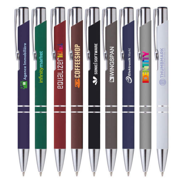Stylo publicitaire Crosby Métal personnalisé pour entreprises – Goodies B2B élégants BCM Goodies