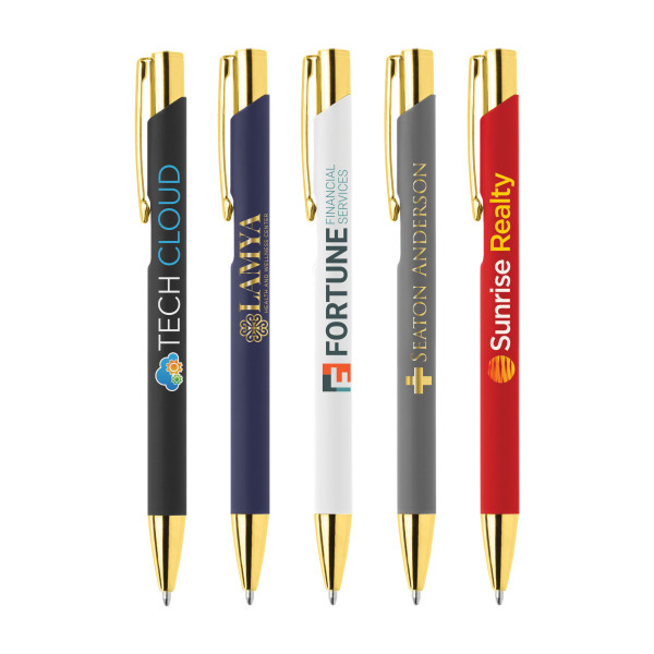Stylo Crosby Doré personnalisé pour entreprises – Objet publicitaire élégant et durable