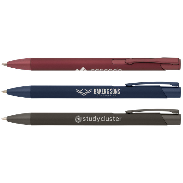 Stylo publicitaire Crosby Softy Monochrome personnalisé – Finition satinée et écriture fluide pour entreprises