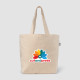 Sac fourre-tout en coton recyclé 140 gsm personnalisable – Budget Shopper pour entreprises et événements professionnels