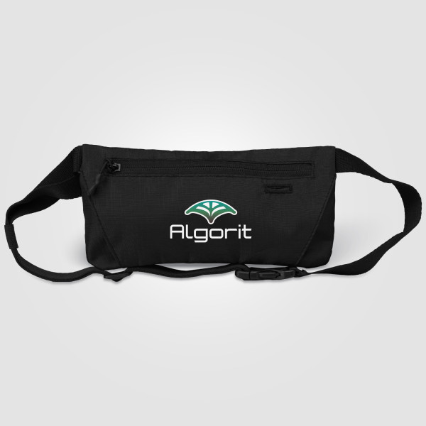 Sac de taille rPET personnalisable Orlando – Accessoire pratique pour collaborateurs et événements d’entreprise | BCM Goodies