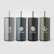 Gobelet Borealis 475 ml en acier inoxydable recyclé avec paille – Goodies personnalisable pour entreprises