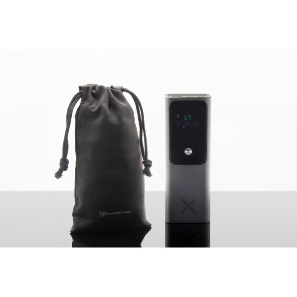 Powerbank portable 100W 20000mAh avec écran TFT, double USB-C, USB-A et accessoires – BCM Goodies