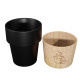 Tasse smart magnet individuelle personnalisable - Mug céramique 150 ml avec base aimantée bois pour cadeaux d’entreprise BCM Goo