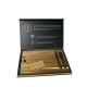 Set de planche et couteaux à fromage personnalisable en acacia FSC® 100% avec logo gravé – Cadeau d’affaires BCM Goodies