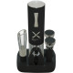 Coffret accessoires vin personnalisable avec tire-bouchon électrique, aérateur, coupe-capsule et bouchon à vide – BCM Goodies