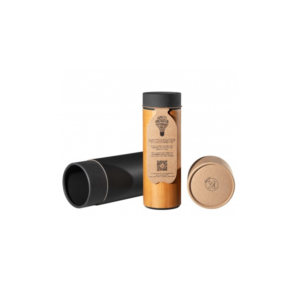 Bouteille isotherme personnalisable 400 ml avec capteur de température – Smart Bottle Éco pour entreprises
