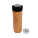 Bouteille isotherme personnalisable 400 ml avec capteur de température – Smart Bottle Éco pour entreprises