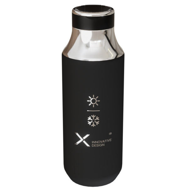 Bouteille isotherme personnalisée Mirror Ring Bottle 500 ml avec gravure laser – Cadeau d’affaires B2B BCM Goodies