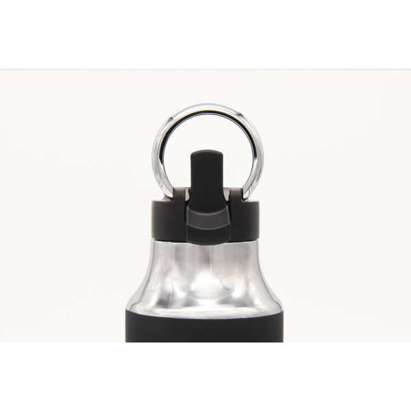 Bouteille isotherme personnalisée Mirror Ring Bottle 500 ml avec gravure laser – Cadeau d’affaires B2B BCM Goodies