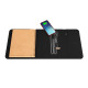 Carnet personnalisable avec logo lumineux et recharge sans fil 4000 mAh – Goodies entreprise BCM