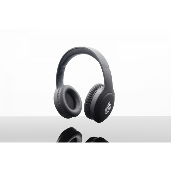 Casque sans fil ANC personnalisable avec logo lumineux – Objet publicitaire pour entreprises – BCM Goodies