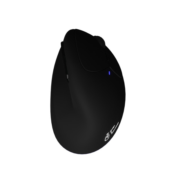 Souris ergonomique sans fil personnalisable avec logo lumineux – Goodies entreprise BCM