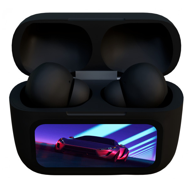 Écouteurs personnalisés Digibuds ANC avec boîtier tactile, Bluetooth et impression logo – Goodie d’entreprise BCM Goodies