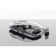 Souris sans fil transparente personnalisable avec logo lumineux – Cadeau d’entreprise B2B BCM Goodies