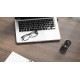 Souris sans fil transparente personnalisable avec logo lumineux – Cadeau d’entreprise B2B BCM Goodies