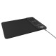 Tapis de souris personnalisable 10W avec chargeur à induction et logo lumineux – Goodies d’entreprise BCM Goodies